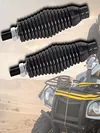 2 LED Quick Release Antenna Kit Spiral Whip Light Mounting Base for ATV UTV RZR