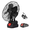 Air Circulator Fan Rechargeable Portable Camping Fan 2 Speed Settings for Car RV