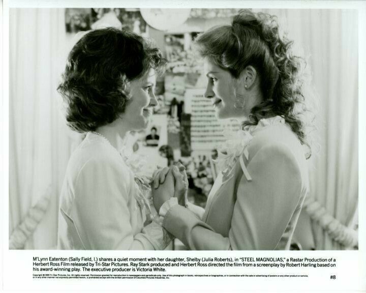 Sally Field Julia Roberts Steel Magnolias 1989 original 8x10 press Photo Poster painting