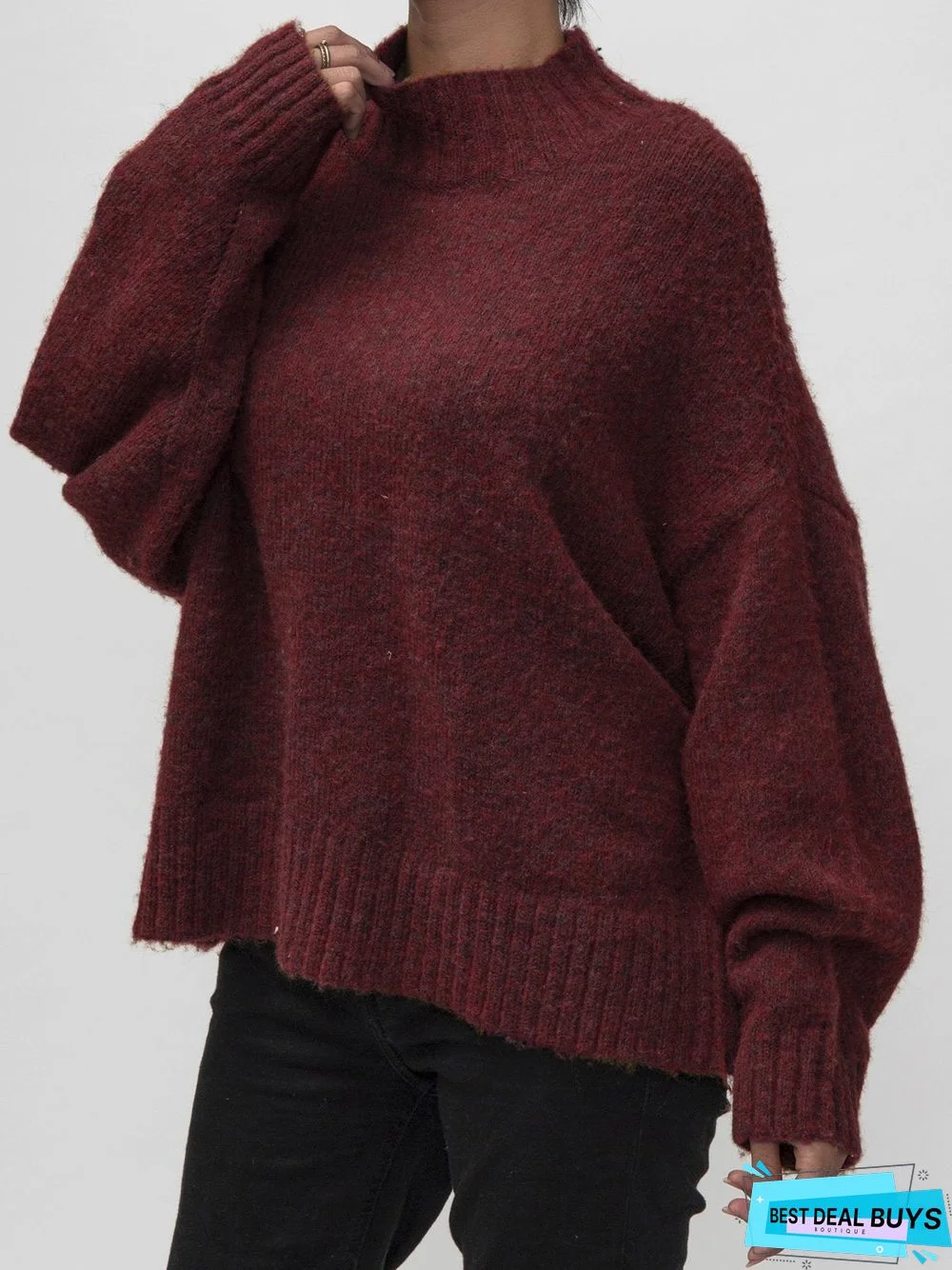 Brown Knitted Sweater