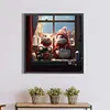 uk.everydayedeals (Limited Stock)Diamond Painting - Round AB Drills - Winter Night Mouse(45*45cm)