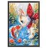 Cat Fish-11CT Stamped Cross Stitch 50*70cm/19.69*27.56in (Big Size) tapestrymarket