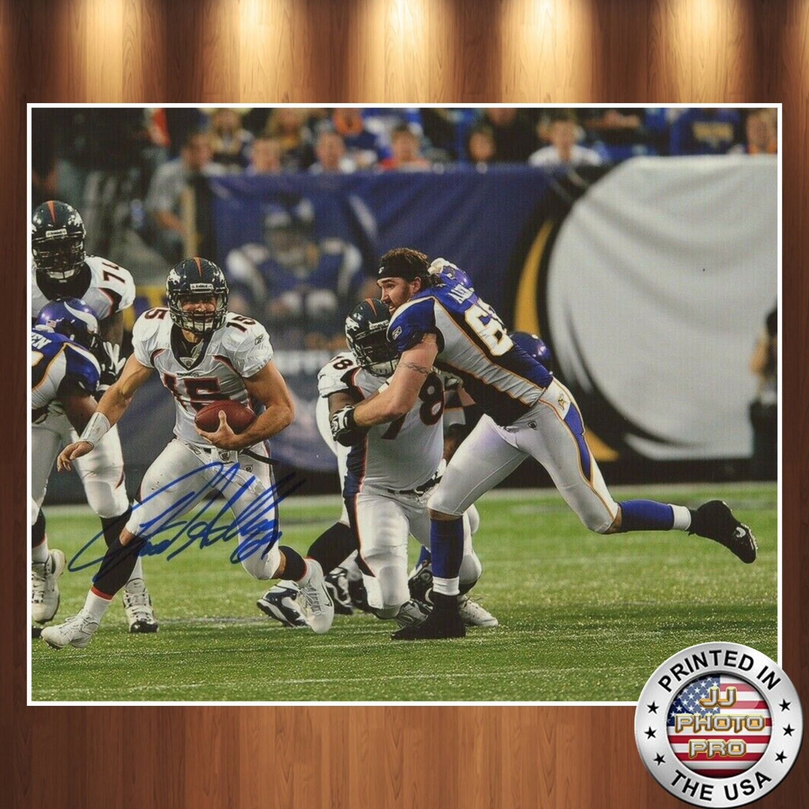 Jared Allen Autographed Signed 8x10 Photo Poster painting (Vikings) REPRINT