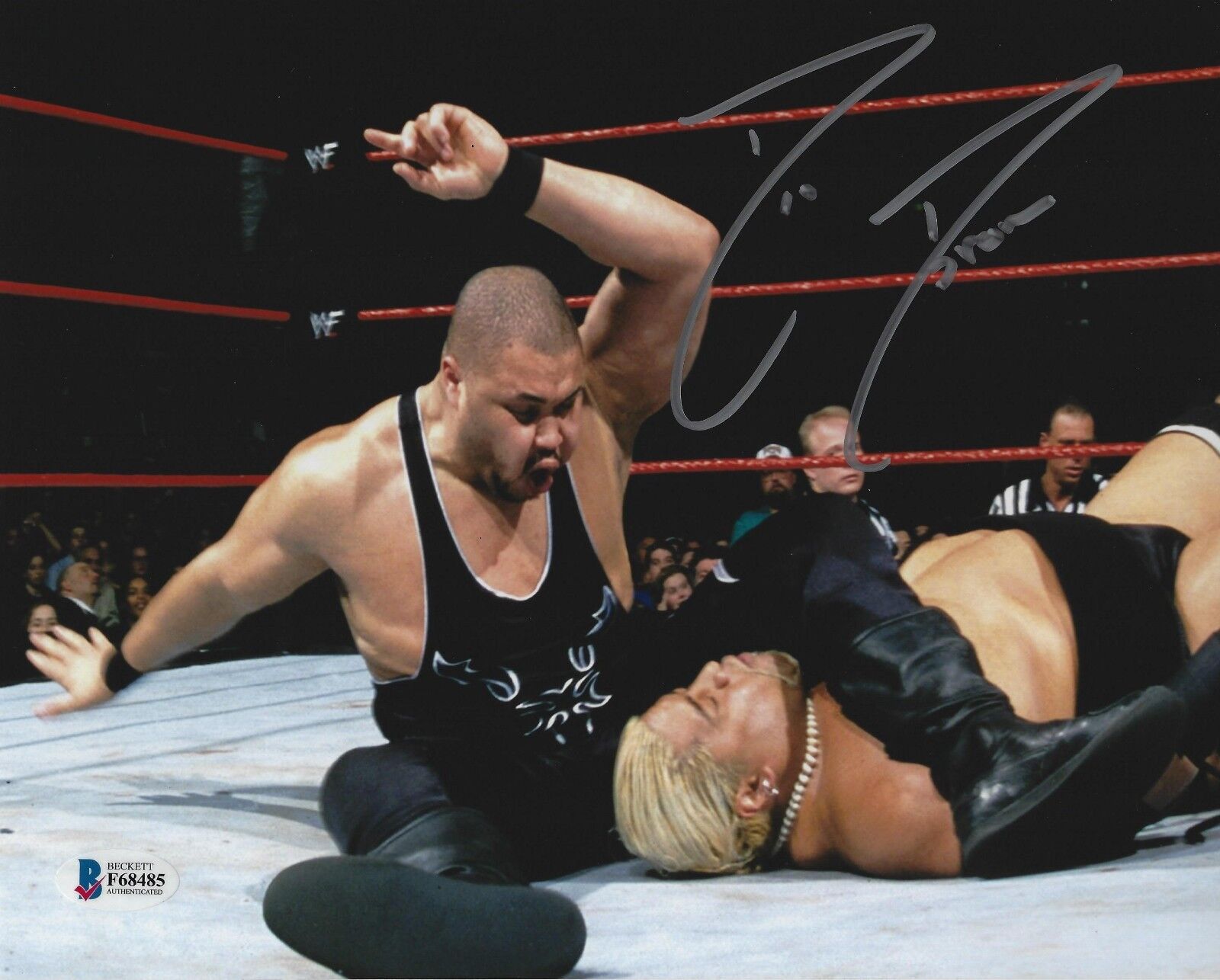 D'Lo Brown WWE Signed 8x10 Photo Poster painting BAS Beckett COA Pro Wrestling Picture Autograph