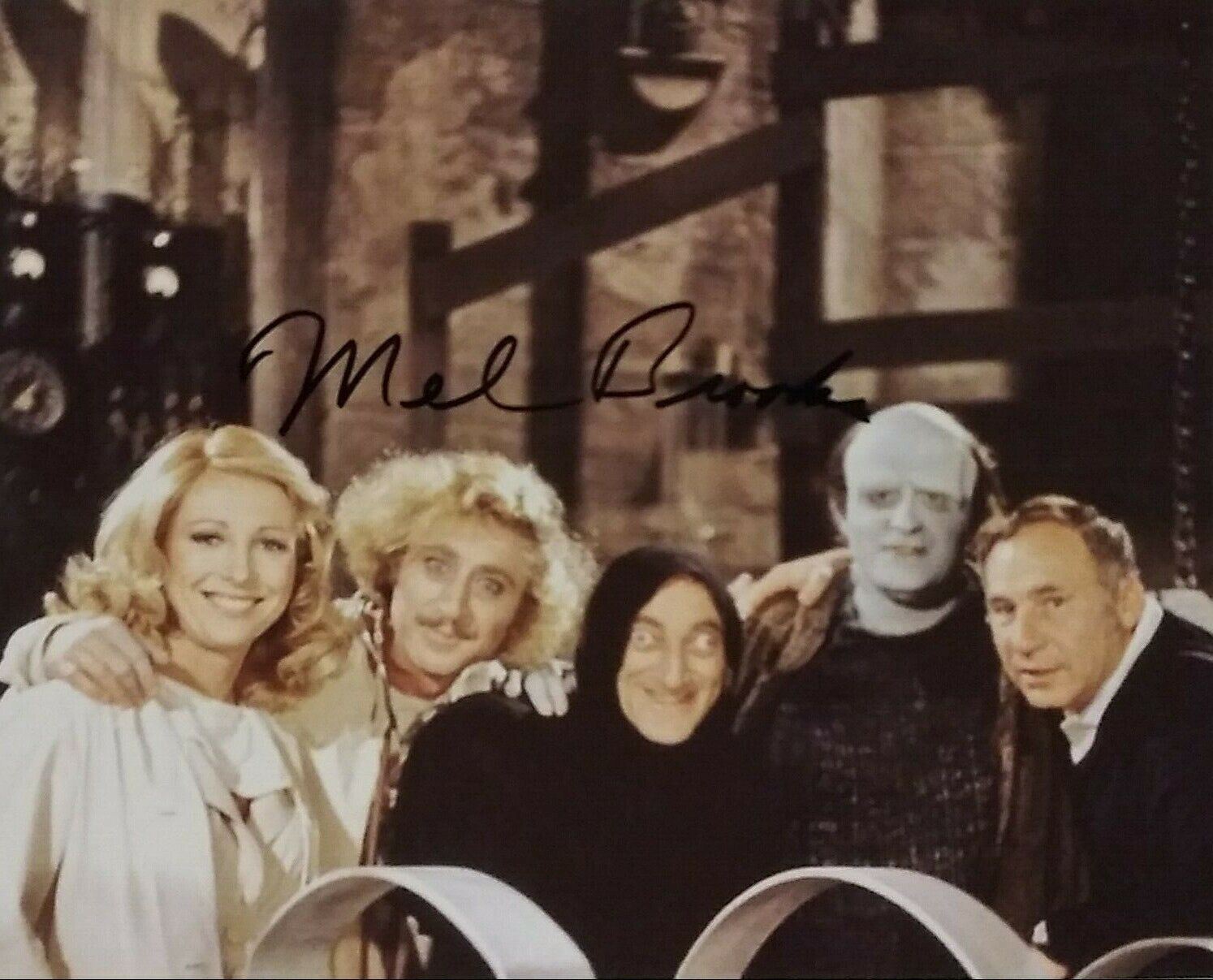 Mel Brooks signed 8 x 10