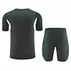 2025/2026 Real Madrid Pre-Match Training Dark Green Shirt+Shorts 1:1 Thai Quality