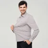 Men's Large Size Stretch Business Casual Shirt