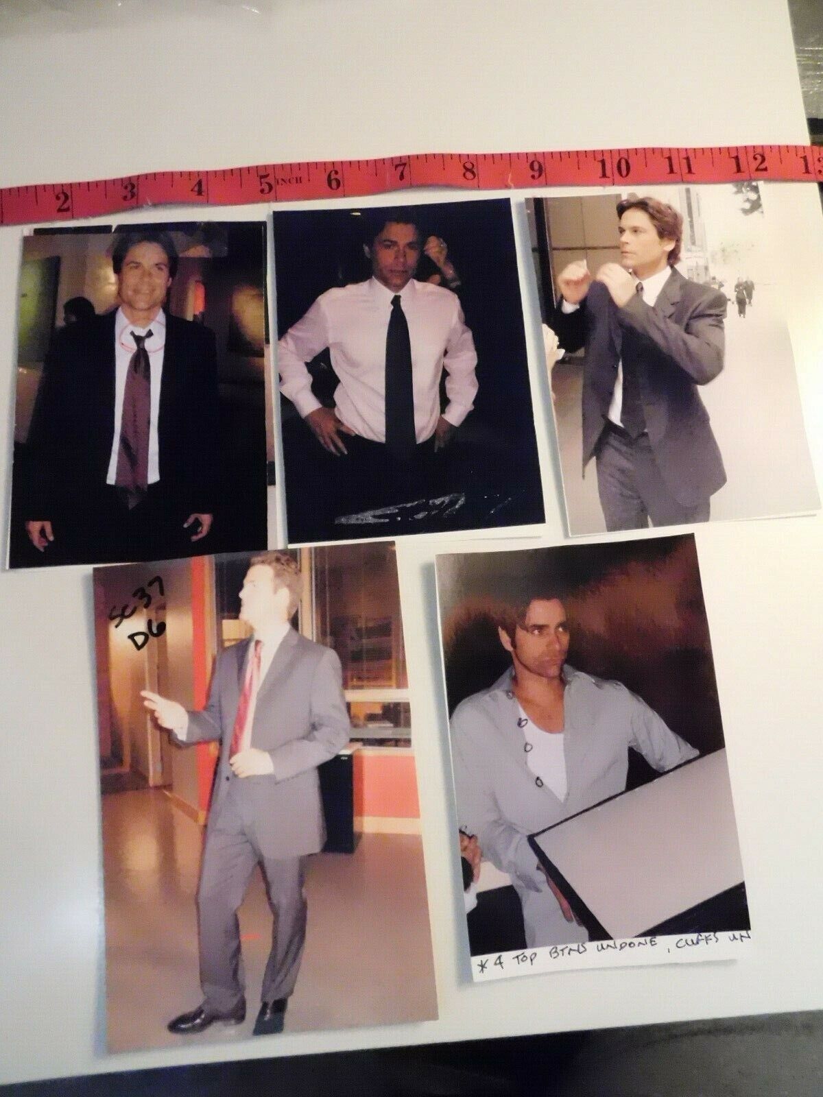 ALLY MCBEAL Continuity Photo Poster paintings Rob Lowe, John Stamos, Chris O'Donnell B21