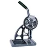 [US Local Warehouse] Semi Automatic Tarpaulin Eyelet Press with 5000Pcs Metal Eyelets 10mm Hand Press Eyelet Grommet Machine for Fabric Leather Banners DIY Projects