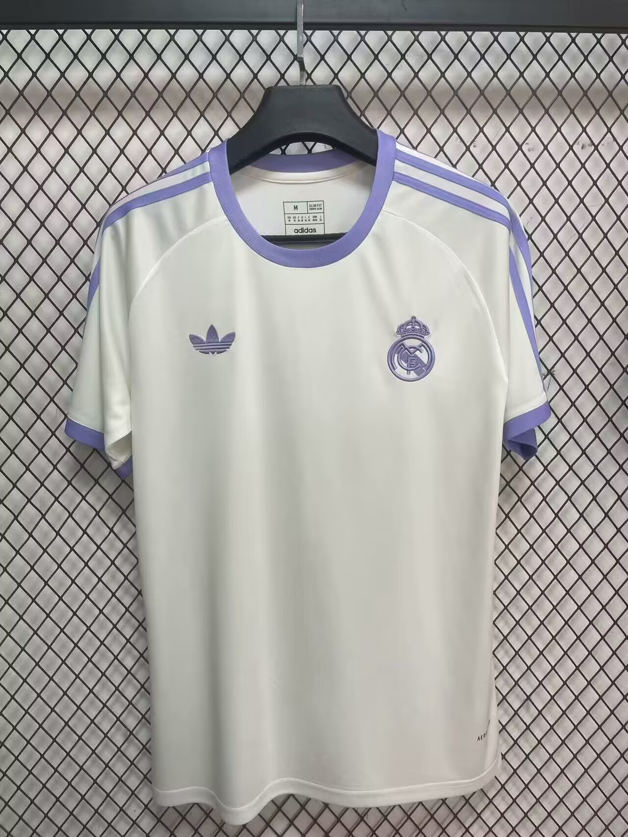24/25 Football Shirt Real Madrid Special Edition White Purple Thai quality