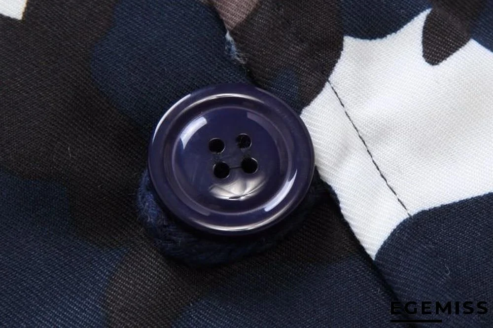 Camouflage Down Parkas Jackets  Men's Parka Hooded Coat Fur Collar Parkas Winter Jacket Military Down Overcoat | EGEMISS