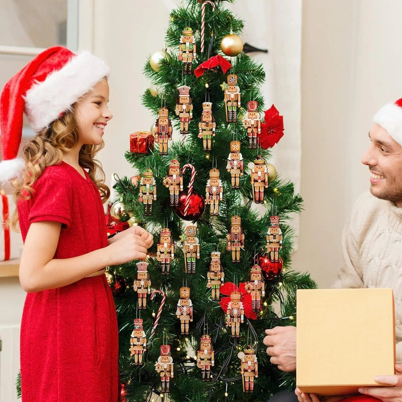 Christmas Cartoon Style Pastoral Minimalist Wood