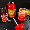 1.5L Beer Barrels Acrylic Fire Extinguisher Shape Liquor Dispenser Bar Accessory