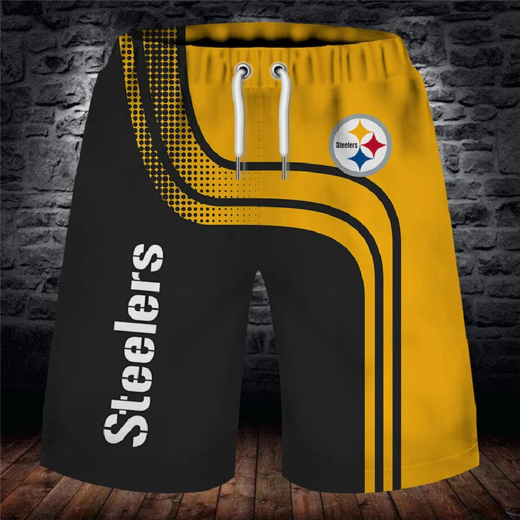 Pittsburgh Steelers Summer Beach Shorts