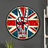 The Who - Round Vintage Metal Signs - 30*30cm - Music