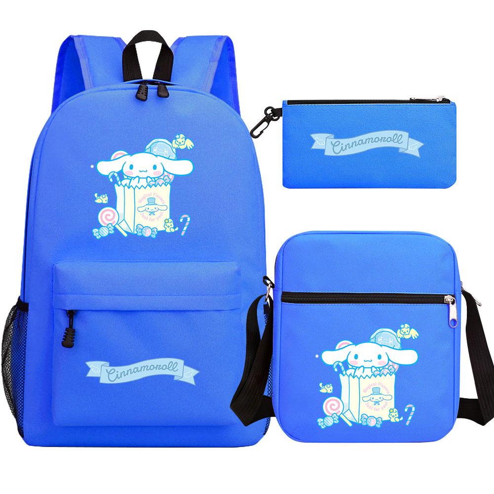 Mayoulove Cinnamoroll Backpack Lightweight Design With Adjustable Straps For School And Outdoor Activities-Mayoulove