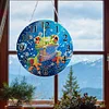 DIY Frog Acrylic Special Shape Diamond Painting Clock