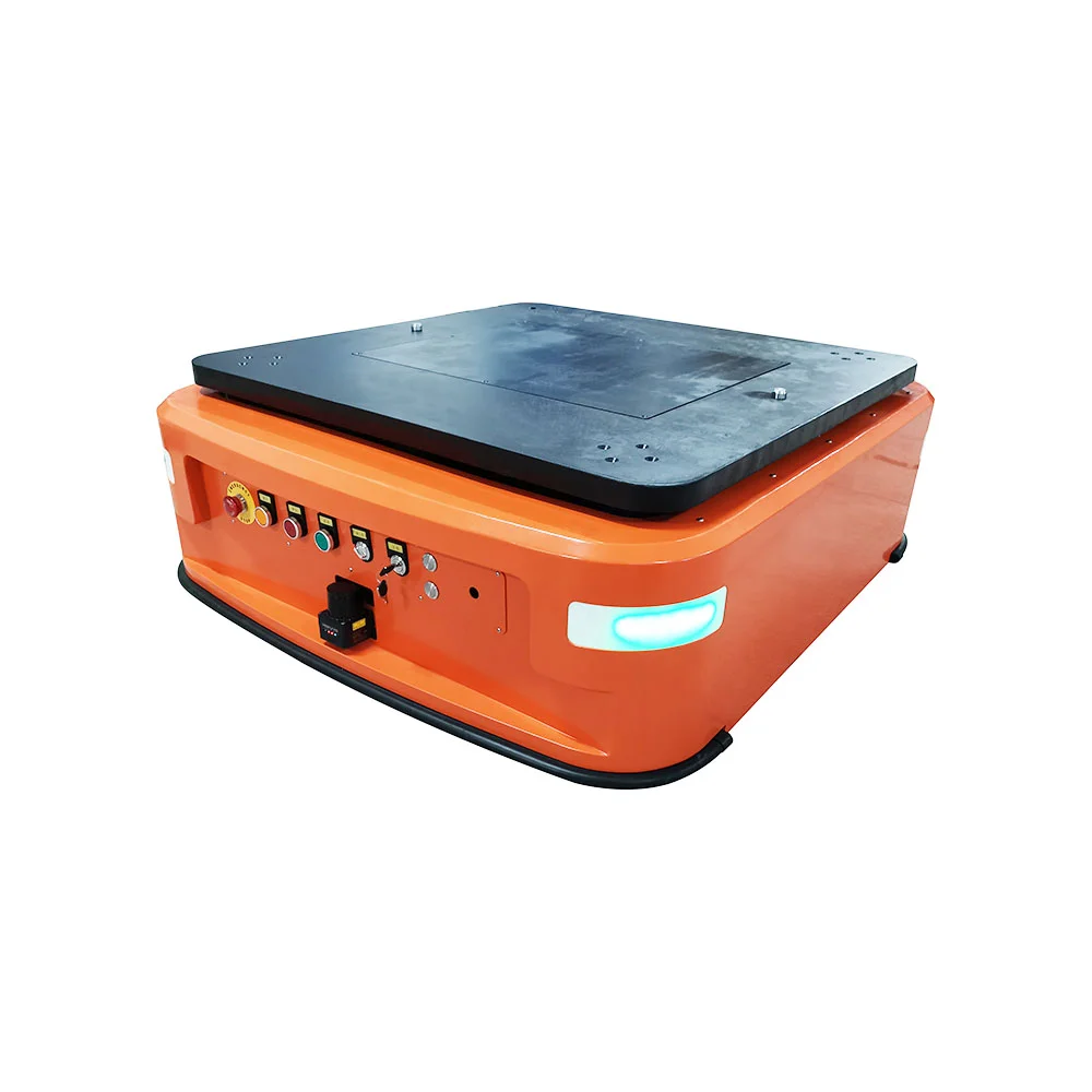 RFID Warehouse 1000KG Load Capacity Smart Jack up Mobile Delivery RFID AGV with Magnetic Navigation for Industry