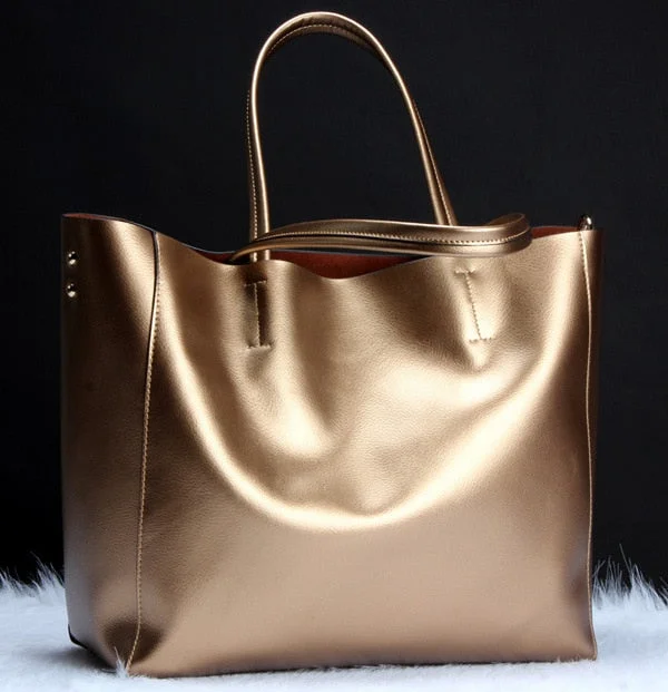 Top selling Women Handbag Genuine Leather Bucket Casual Bag Ladies Luxury Shoulder Bags Female Eight Candy Colors Messenger Bag