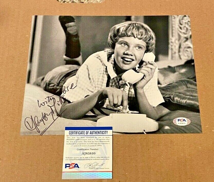 HAYLEY MILLS SIGNED THE PARENT TRAP 8X10 Photo Poster painting PSA/DNA CERTIFIED #2