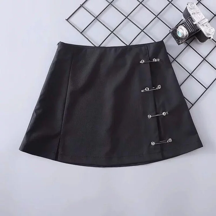 High Waist Retro Pin Skirt