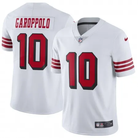 Youth NFL San Francisco 49ers #10 Jimmy Garoppolo Red Vapor Untouchable Limited Stitched Jersey GICB
