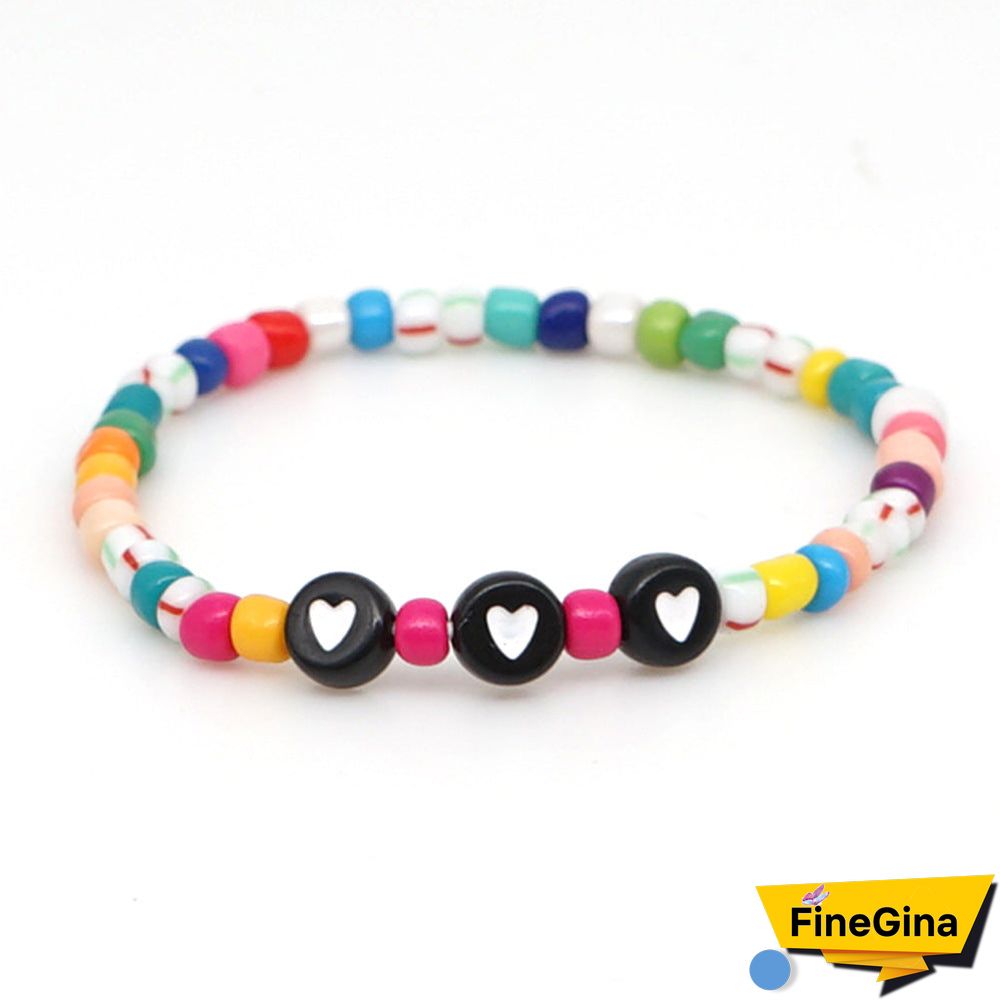 Personalized Saying Alphabet Bead Word Kandi Bracelets