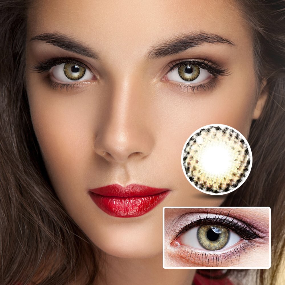 PRO Caramel Brown Colored Contact Lenses