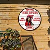 Hen House Customized Tin Painting / Wooden Painting (Round 12*12 inches)