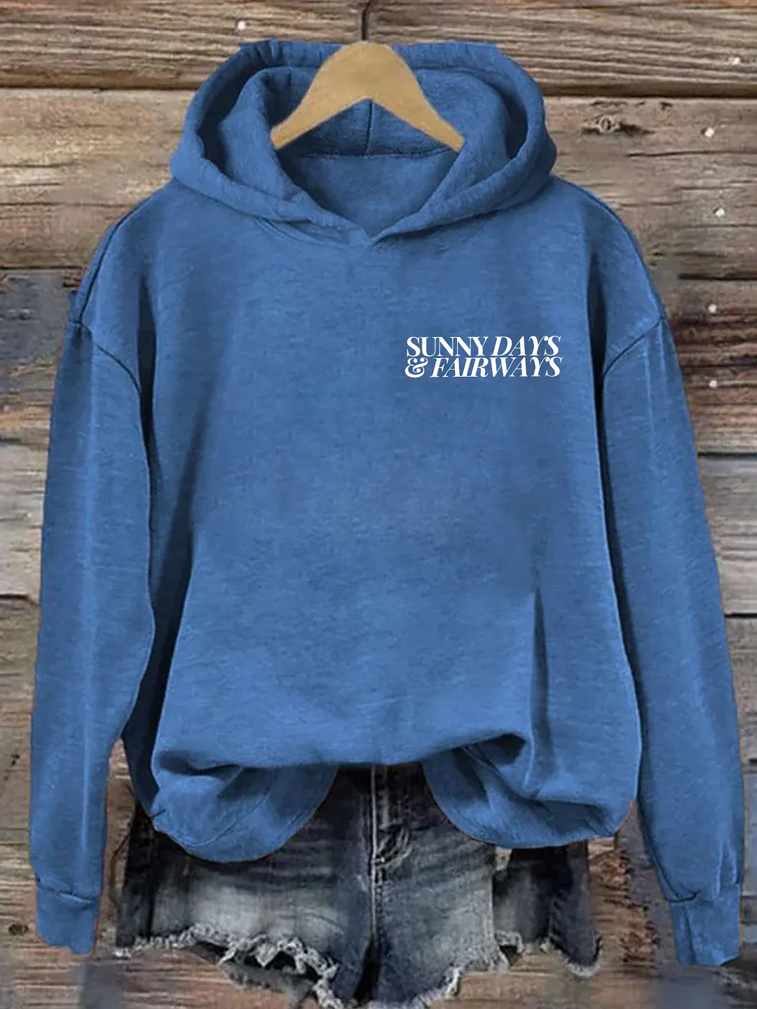 Sunny Days And Fairways Golf Hoodie