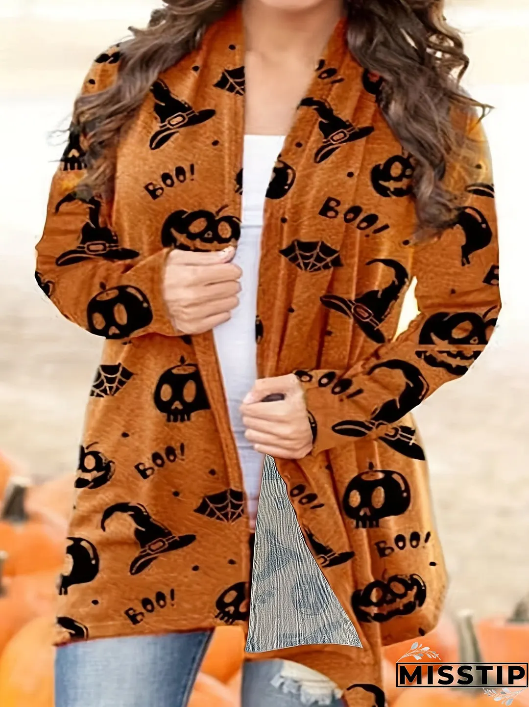 Plus Size Soft Plaid Button Down Jacket
