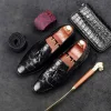Fashion Men Tassel Blue Wedding Loafers Shoes
