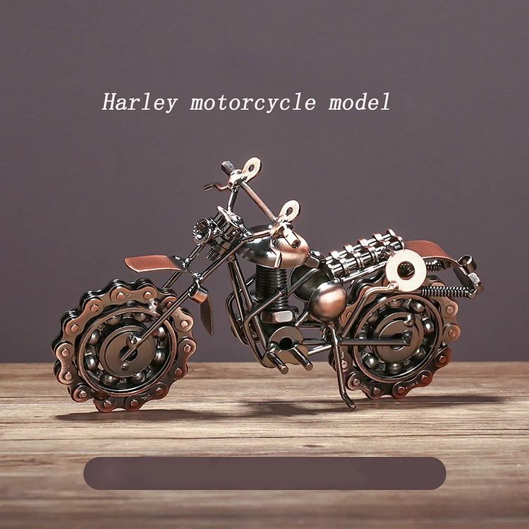 Retro Motorcycle Model Ornament | 168DEAL