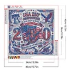 Diamond Painting -DIY Round Drill 250th Anniversary(40x40cm-Box)