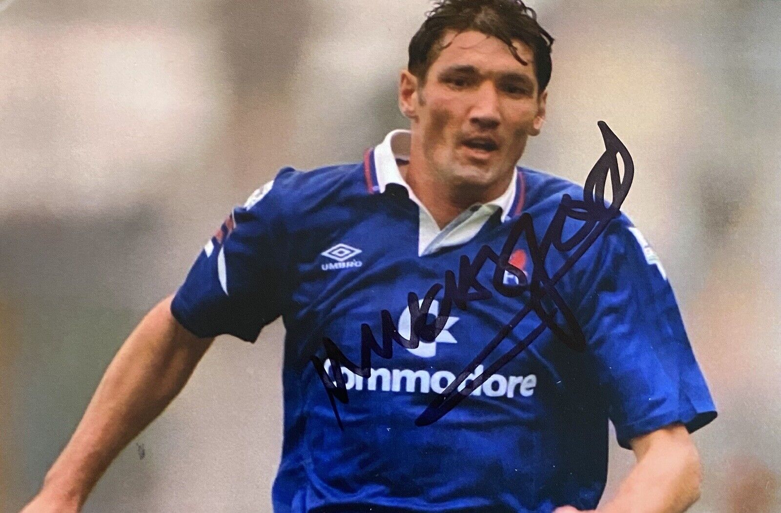 Mick Harford Genuine Hand Signed Chelsea 6X4 Photo Poster painting 2