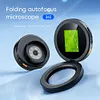 500X Autofocus Magnification Digital Microscope 2MP Foldable Magnifier with LED