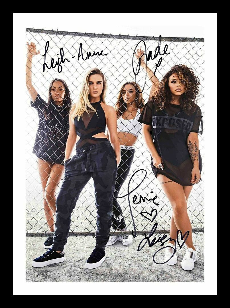 Little Mix Autograph Signed & Framed Photo Poster painting 10