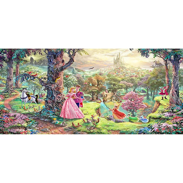 Fairy World - Full Round - Diamond Painting