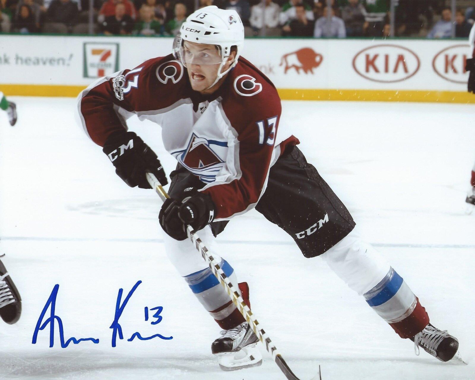 Alexander Alex Kerfoot Signed 8x10 Photo Poster painting Colorado Avalanche Autographed COA D