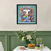Butterfly Flower I 5D Partial Drill DIY Diamond Painting Kit 30*30cm