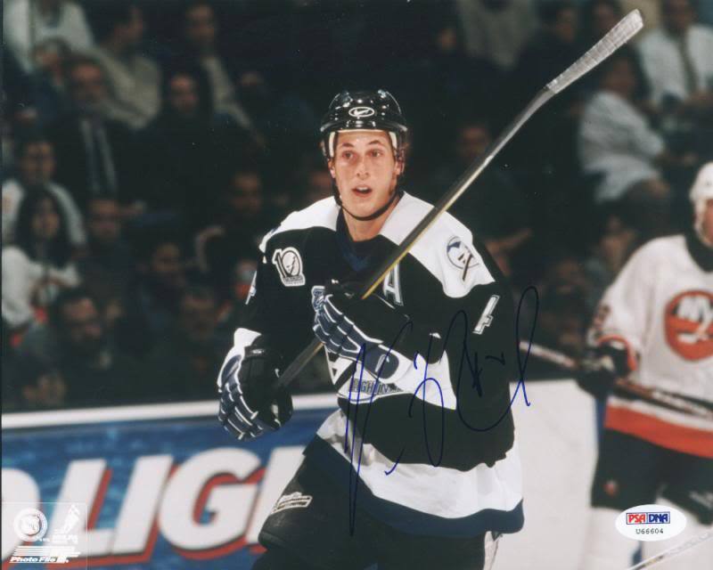 Lightning Vincent Lecavalier Signed Authentic 8X10 Photo Poster painting PSA/DNA #U66604