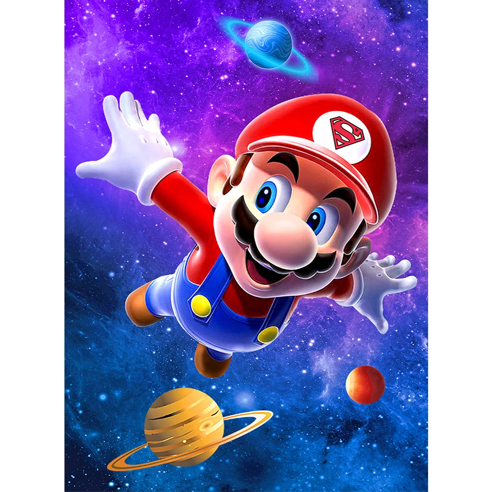 Diamond Painting - Full Round - Super Mario