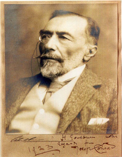 JOSEPH CONRAD Signed Photo Poster paintinggraph - Author / Writer / Literature - preprint