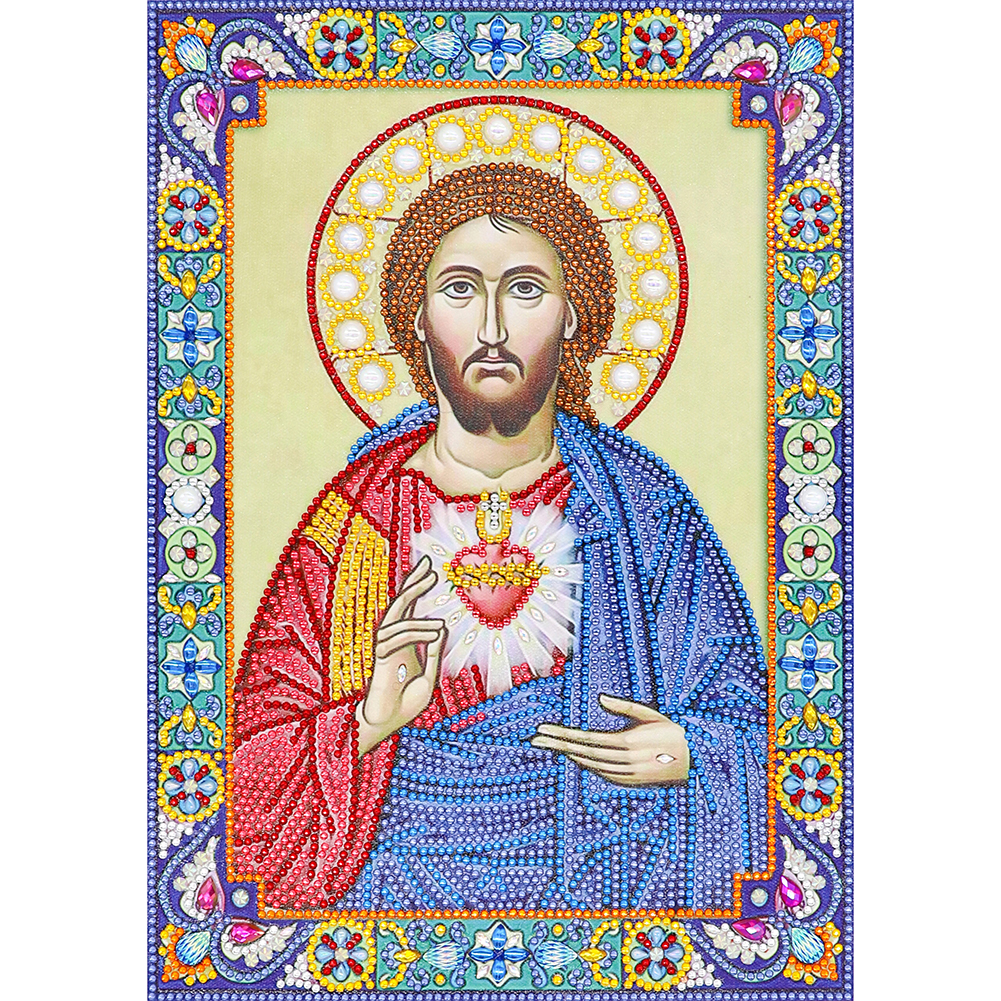 

30*40CM-Shape Religious-Special Shaped Diamond Painting, 501 Original