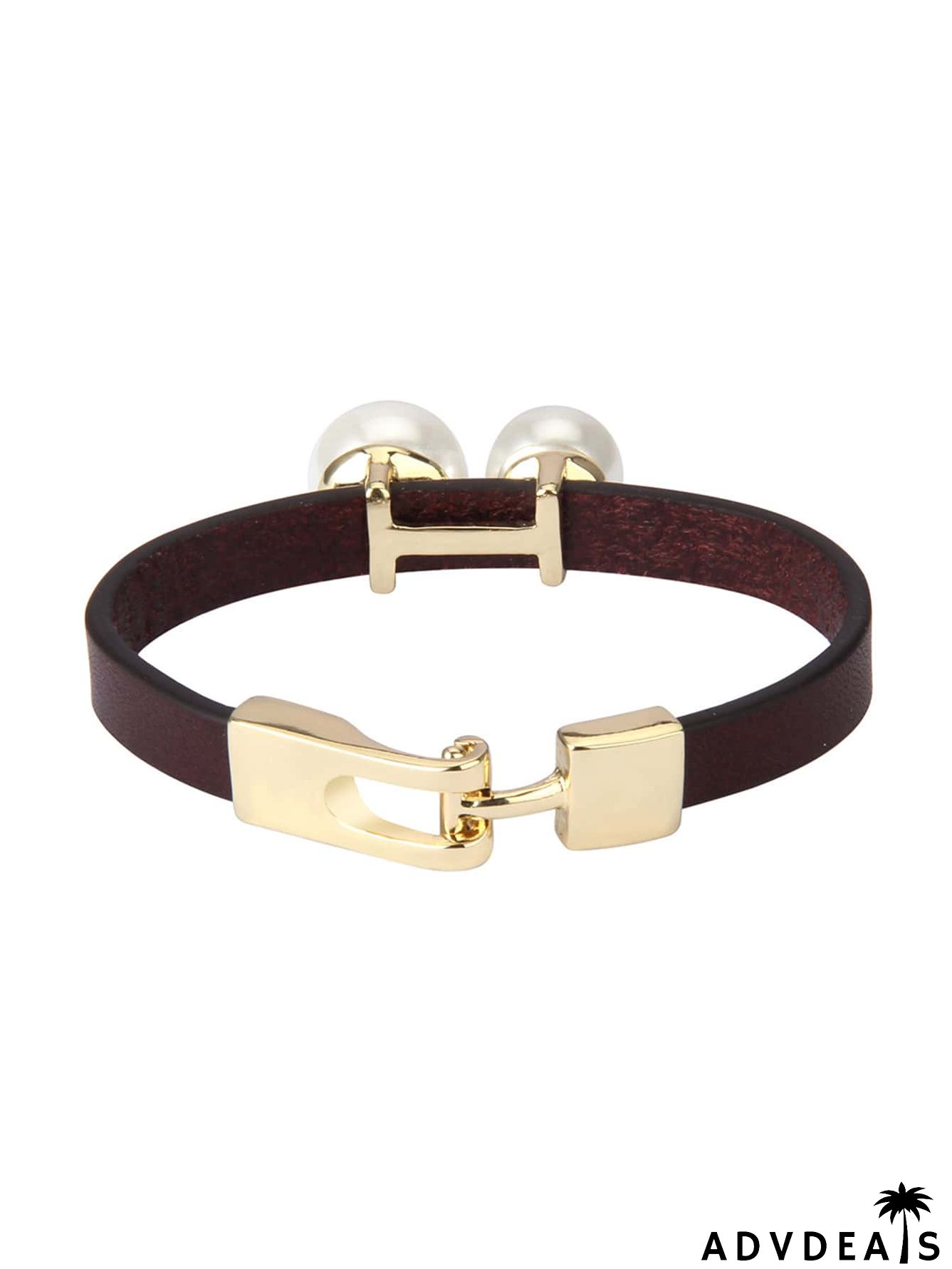 Faux Pearl Decor Bracelet