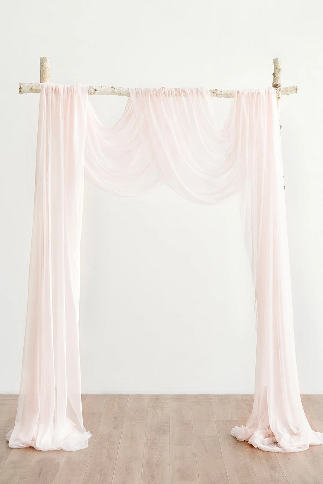 Easy Hanging Sheer Arch Draping (Set of 1) - 4 Colors