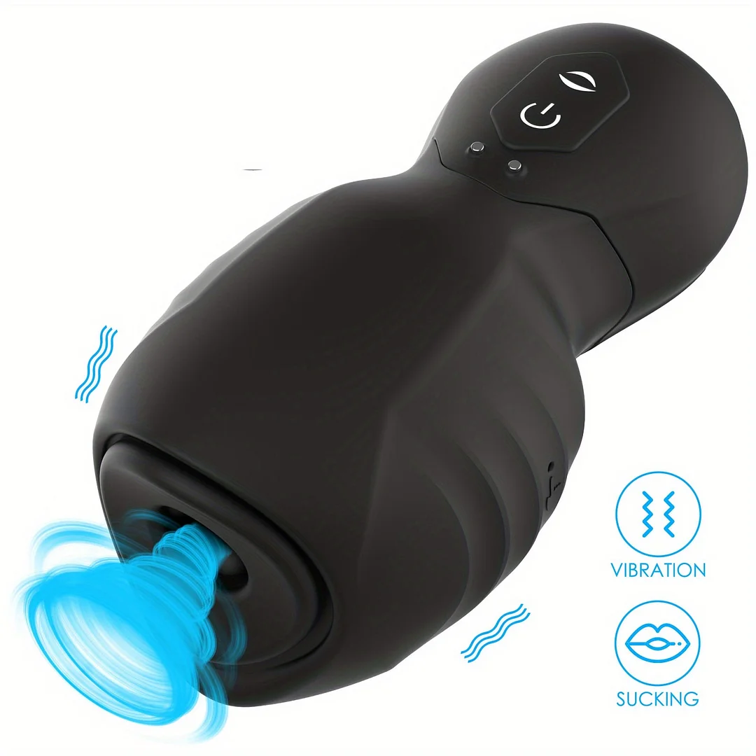 VAVDON - Male Masturbation Cup - Penis Pump Penis Training Tool Rechargeable Vibrator Penis Stimulator - FJB-69