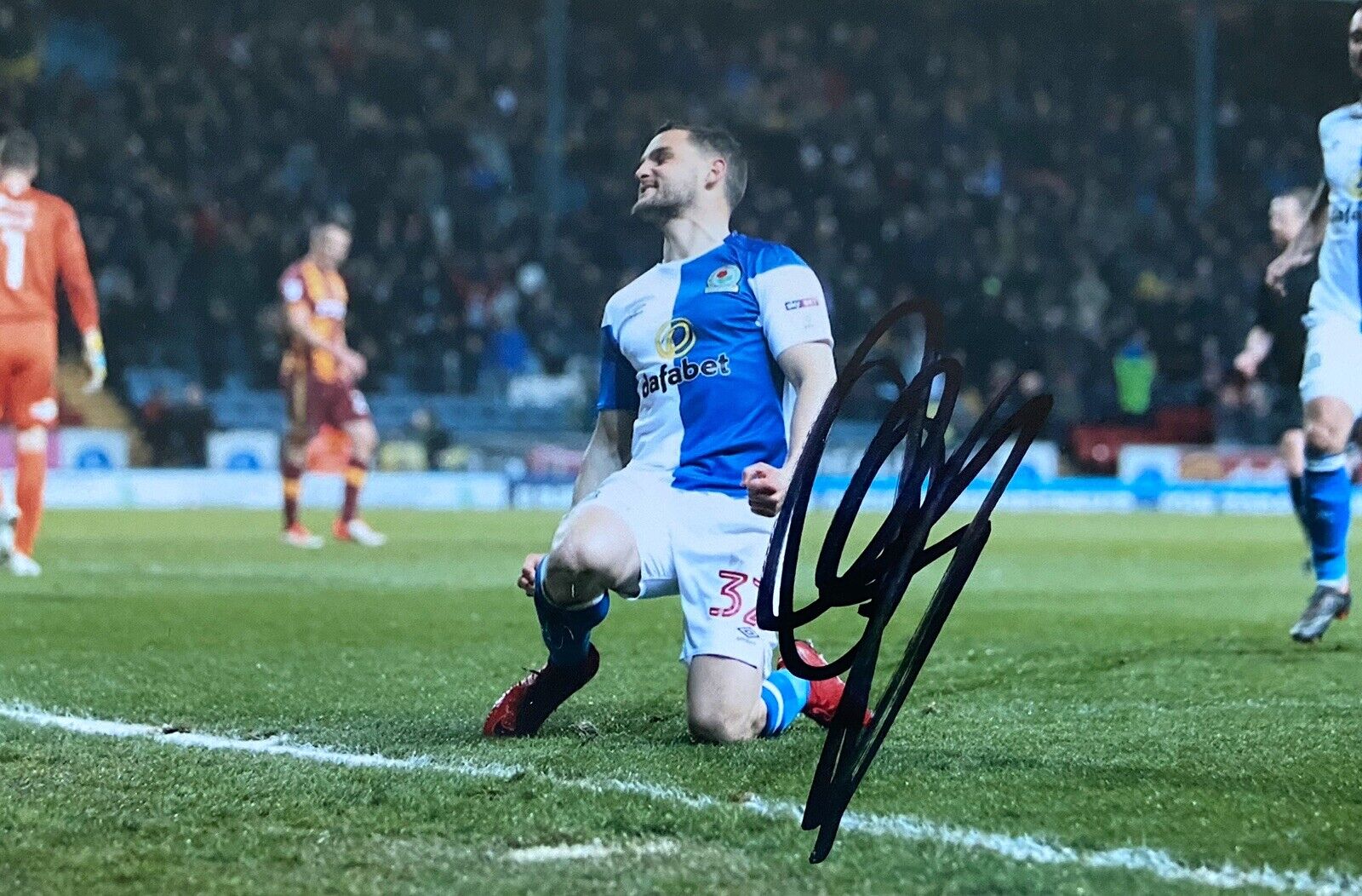 Craig Conway Genuine Hand Signed 6X4 Photo Poster painting - Blackburn Rovers