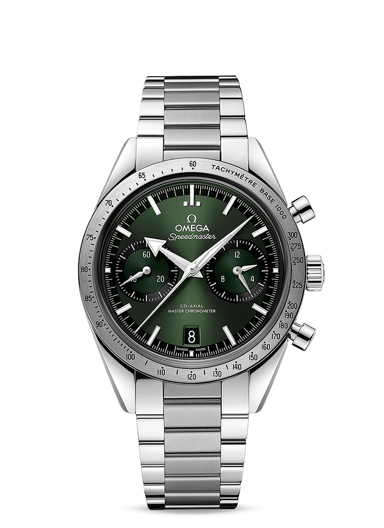 OMEGA Speedmaster 57 Co-Axial Master Chronometer Chronograph 40.5mm Mens Watch Green O33210415110001