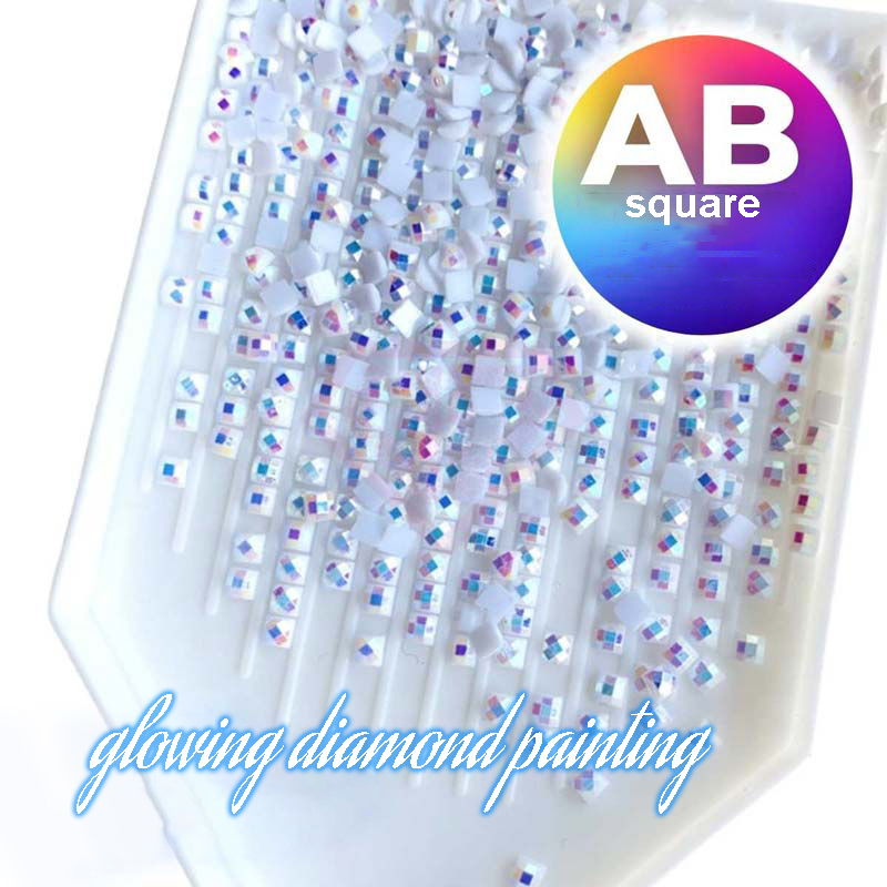 AB luxurious polyester cloth diamond Painting Kits